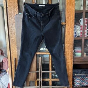 LC Lauren Conrad Black  Super Skinny Jeans